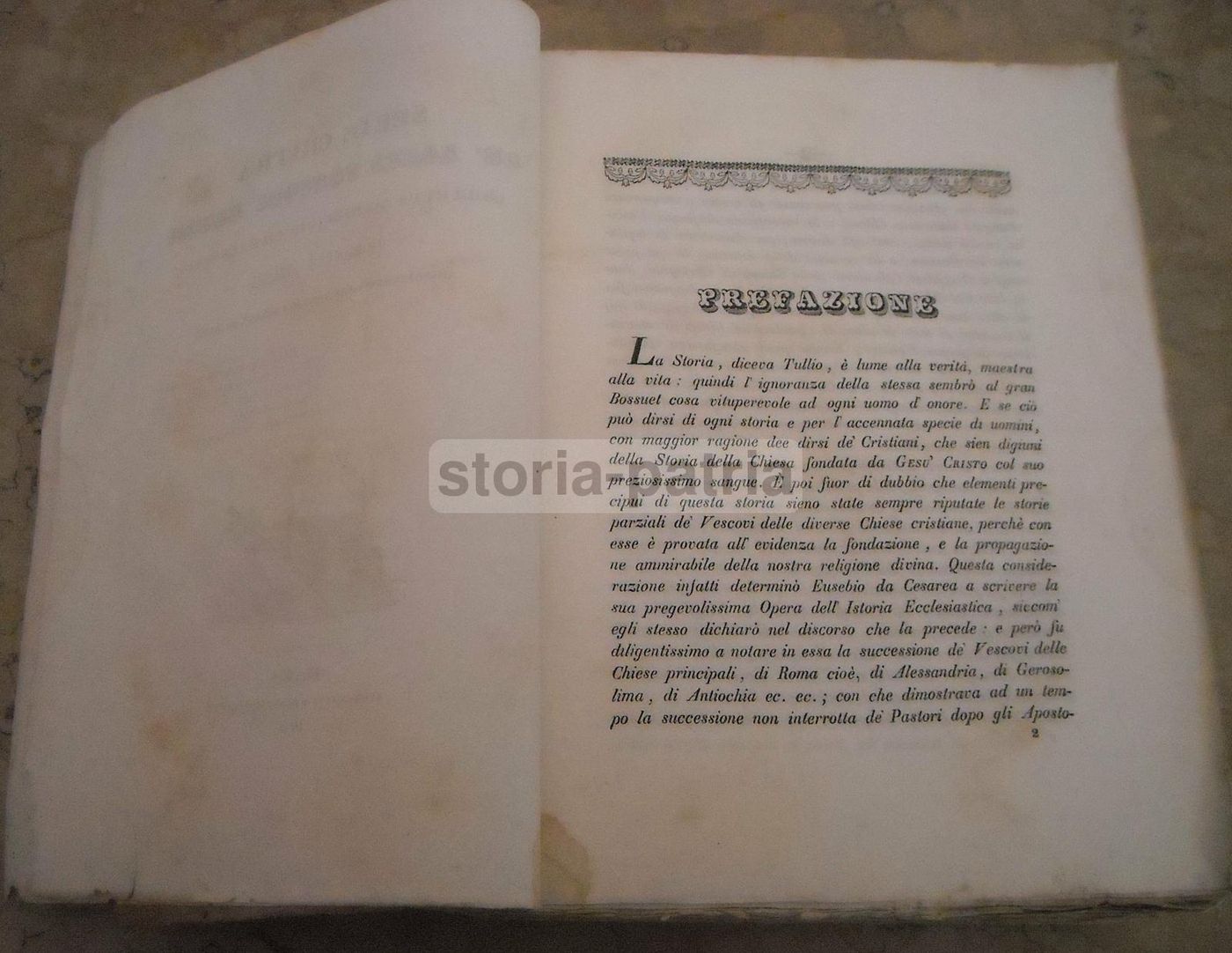 Serie Critica De' Sacri Pastori Baresi, Michele Garruba, 1844, Bari, Cannone