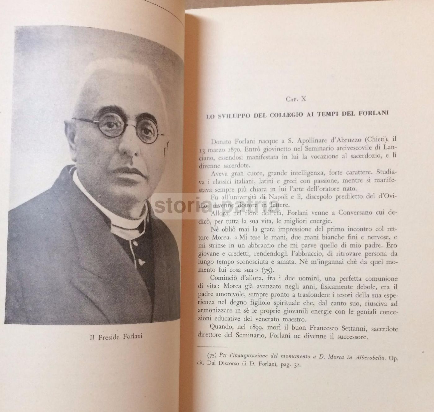 Collegio Di Conversano: Storia Del Liceo Ginnasio D. Morea (1952)