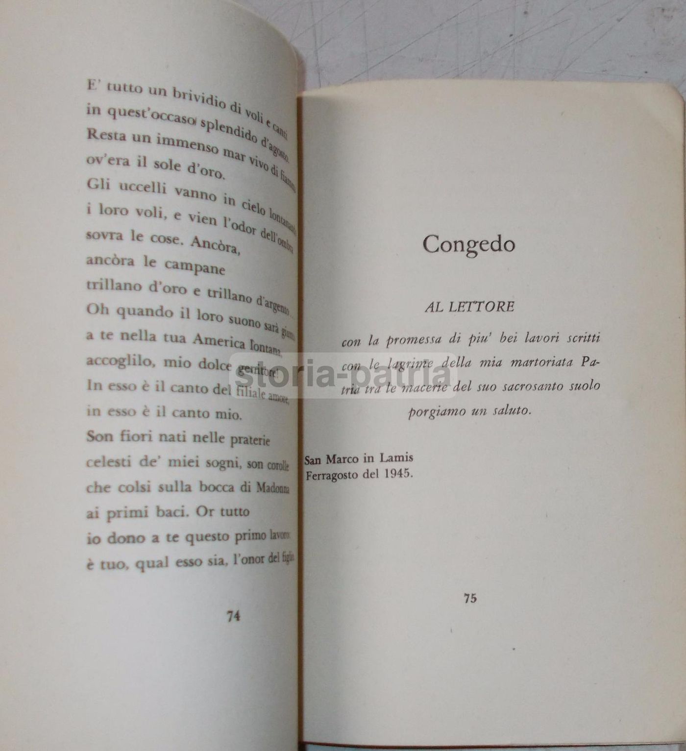 Giuseppe Tusiani, Flora: O Primi Fiori Di Poesia. Edizione Rara, 1945