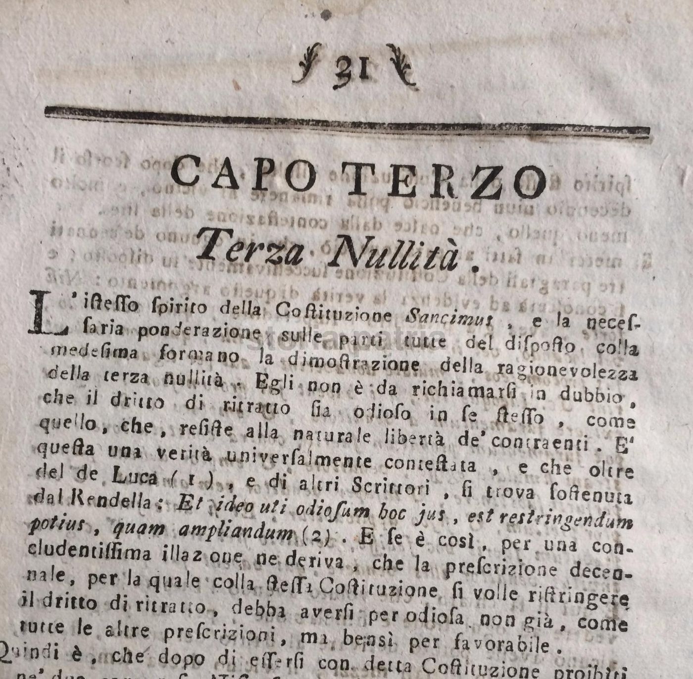 Difesa Delle Nullità: Siciliano Contro Gigante, Putignano E Noci, 1782