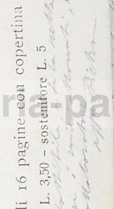 Cartolina Tipografia Lacaita Manduria 1911 Foto Laviosa Salento
