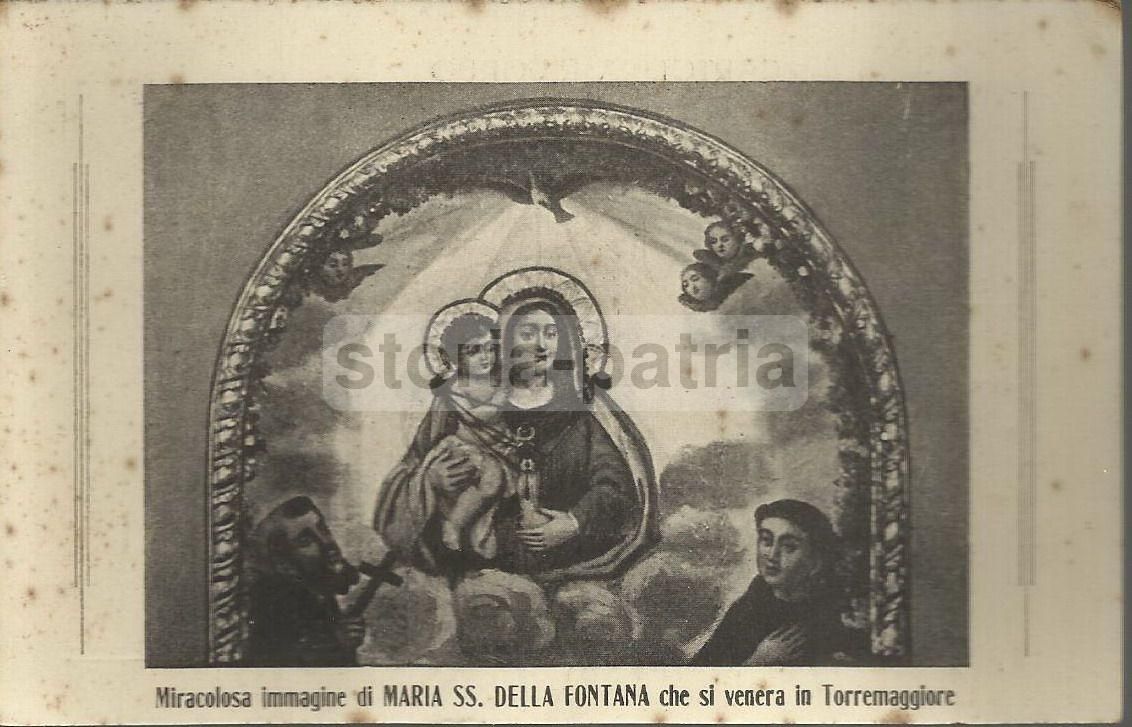 Cartolina Madonna Della Fontana, Torremaggiore. Epoca Anni '30, Foggia