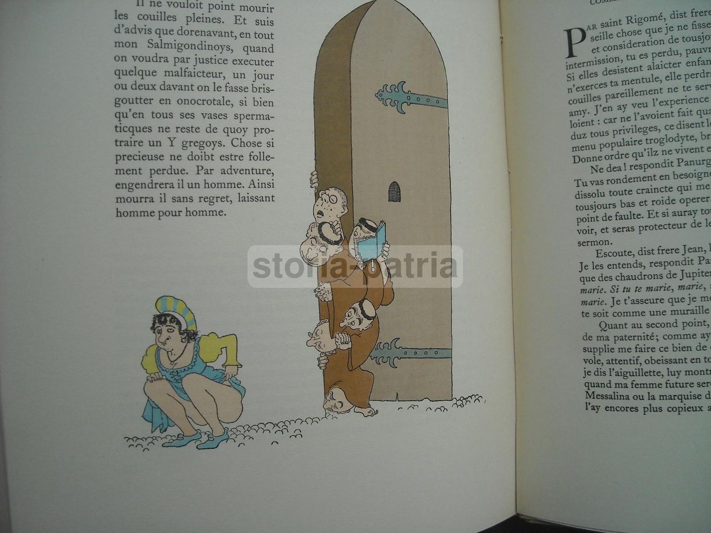 Rabelais Gargantua E Pantagruel Illustrato Da Dubout 1957