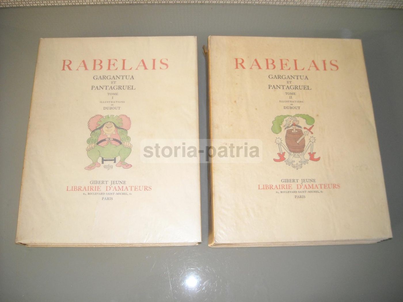 Rabelais Gargantua E Pantagruel Illustrato Da Dubout 1957