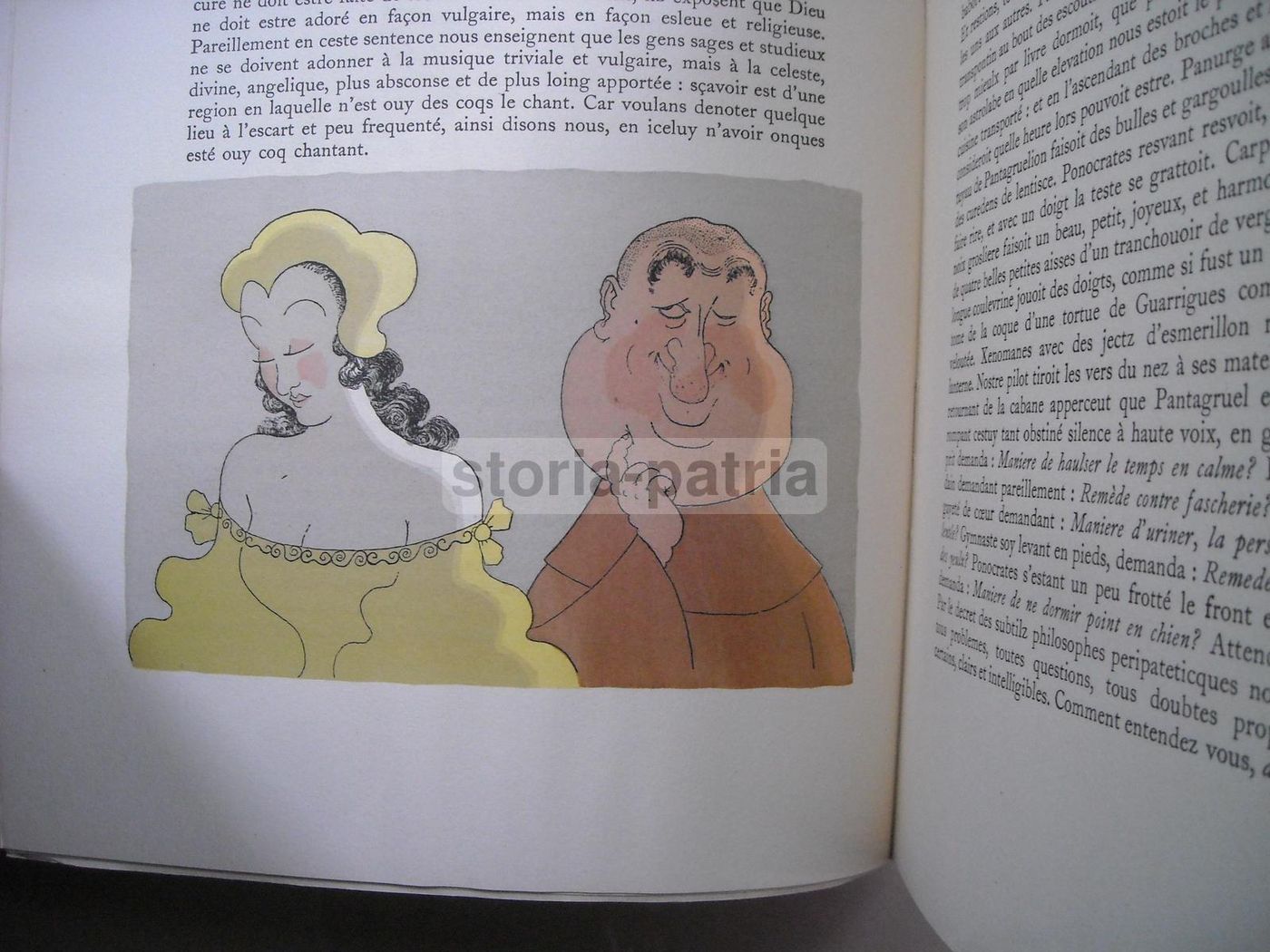 Rabelais Gargantua E Pantagruel Illustrato Da Dubout 1957