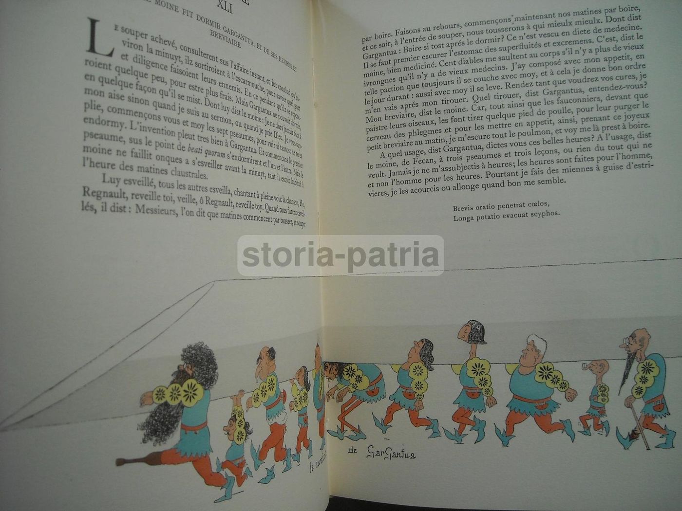 Rabelais Gargantua E Pantagruel Illustrato Da Dubout 1957