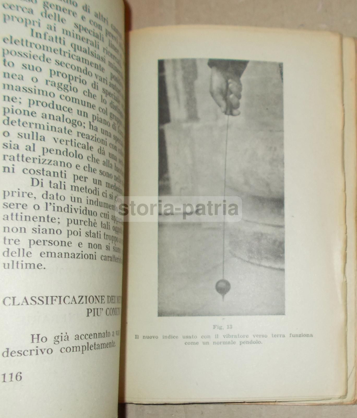 Elementi Di Elettrometria Umana: Radiestesia. Luigi Filonardi, 1947