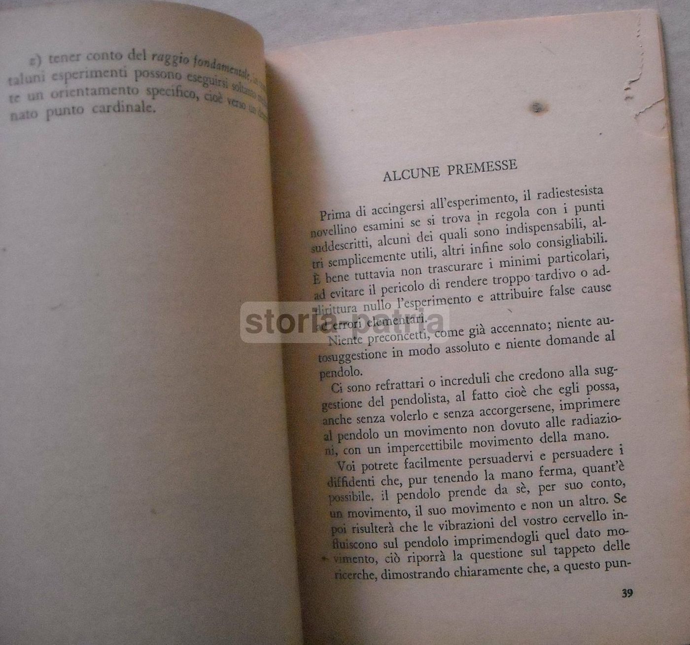 Radiestesia Di Sebastiano Fontecuccon   Edizione Curcio (anni '50)