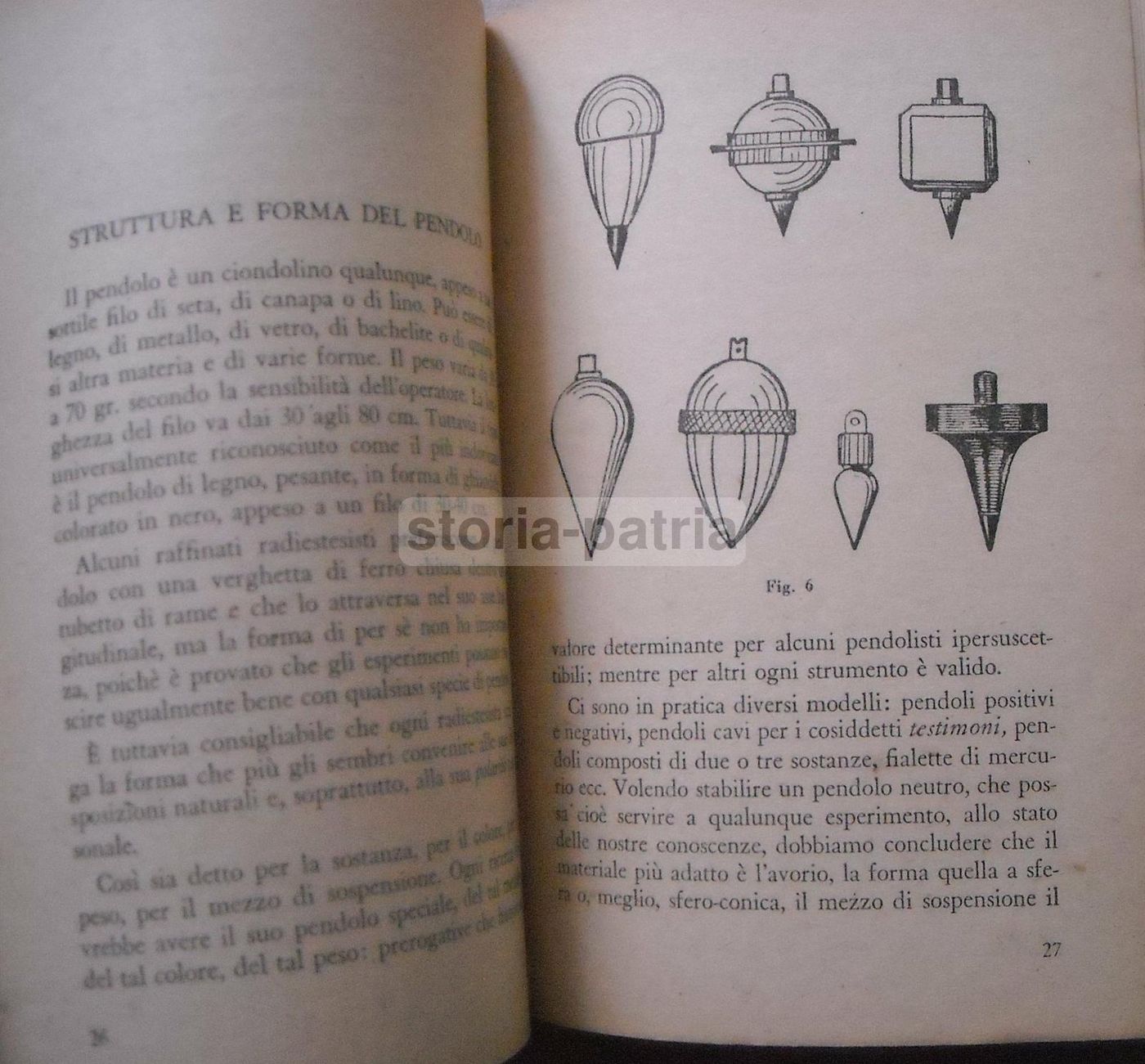 Radiestesia Di Sebastiano Fontecuccon   Edizione Curcio (anni '50)