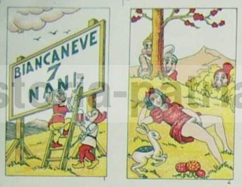 Gioco Di Carte Biancaneve E I Sette Nani Erotico, Anni '30