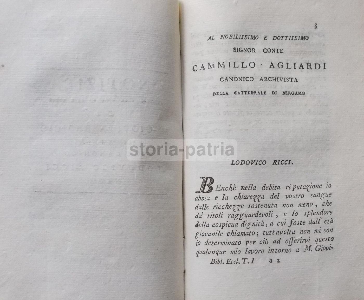 Biografia Di Giovita Rapicio (Ravizza) Di Lodovico Ricci   Fine XVIII Secolo