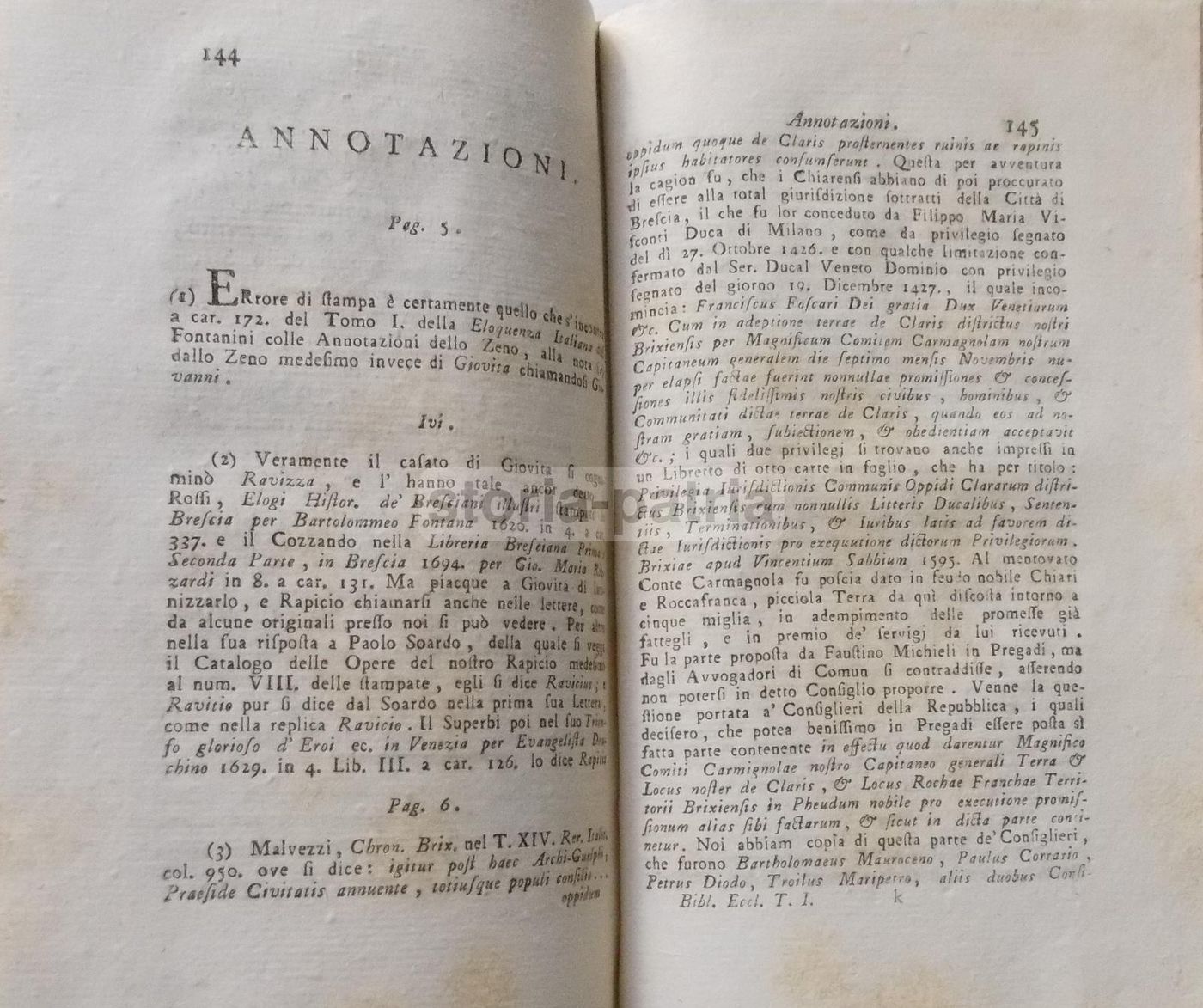 Biografia Di Giovita Rapicio (Ravizza) Di Lodovico Ricci   Fine XVIII Secolo