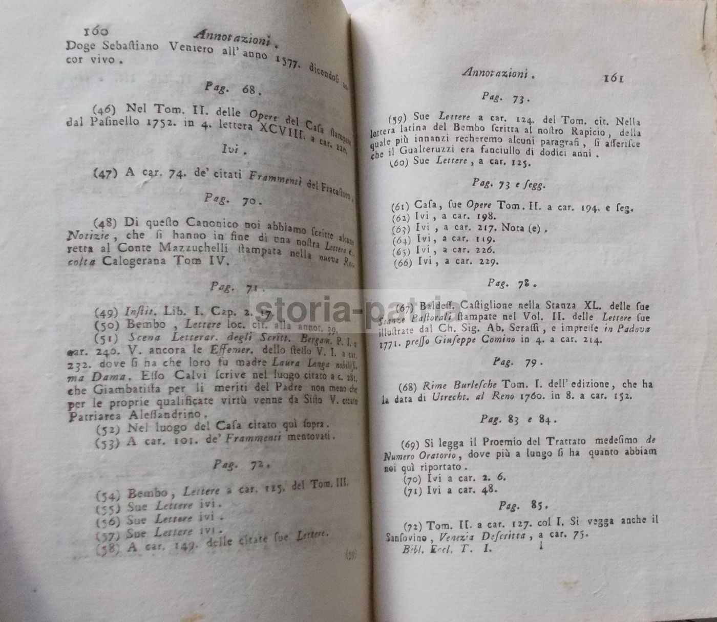 Biografia Di Giovita Rapicio (Ravizza) Di Lodovico Ricci   Fine XVIII Secolo