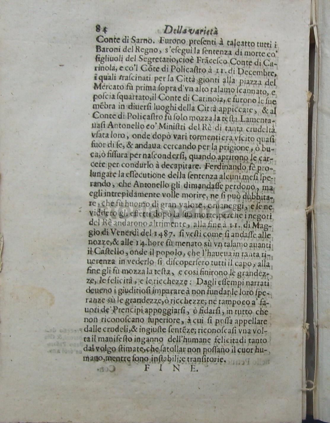 Dell'Origine E Fundation De' Seggi Di Napoli   Camillo Tutini, 1644