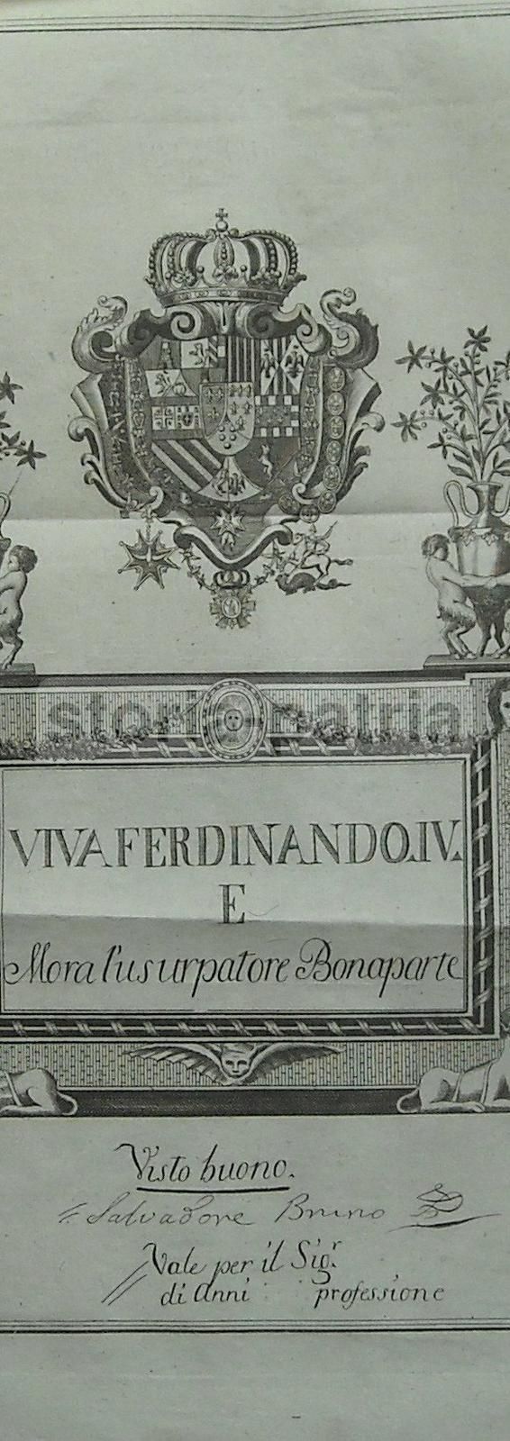 Rapporto Del Ministro Della Polizia Generale Sulla Congiura Del 1807 Nel Regno Di Napoli