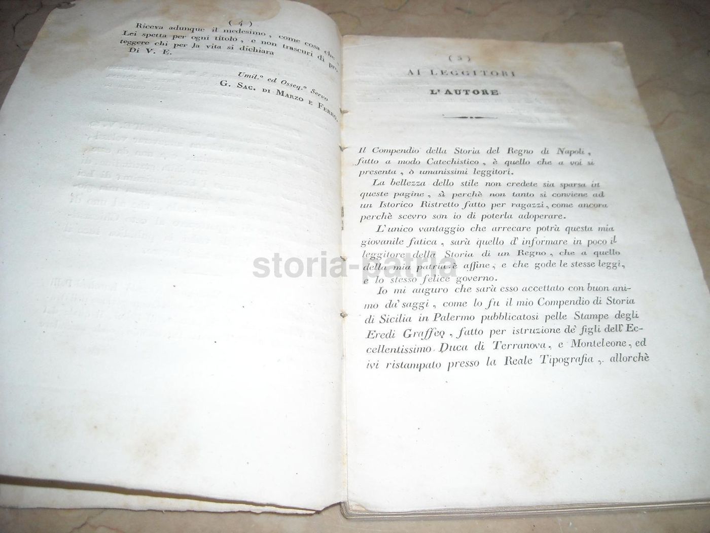 Compendio Della Storia Del Regno Di Napoli (1836), Girolamo Di Marzo E Ferro