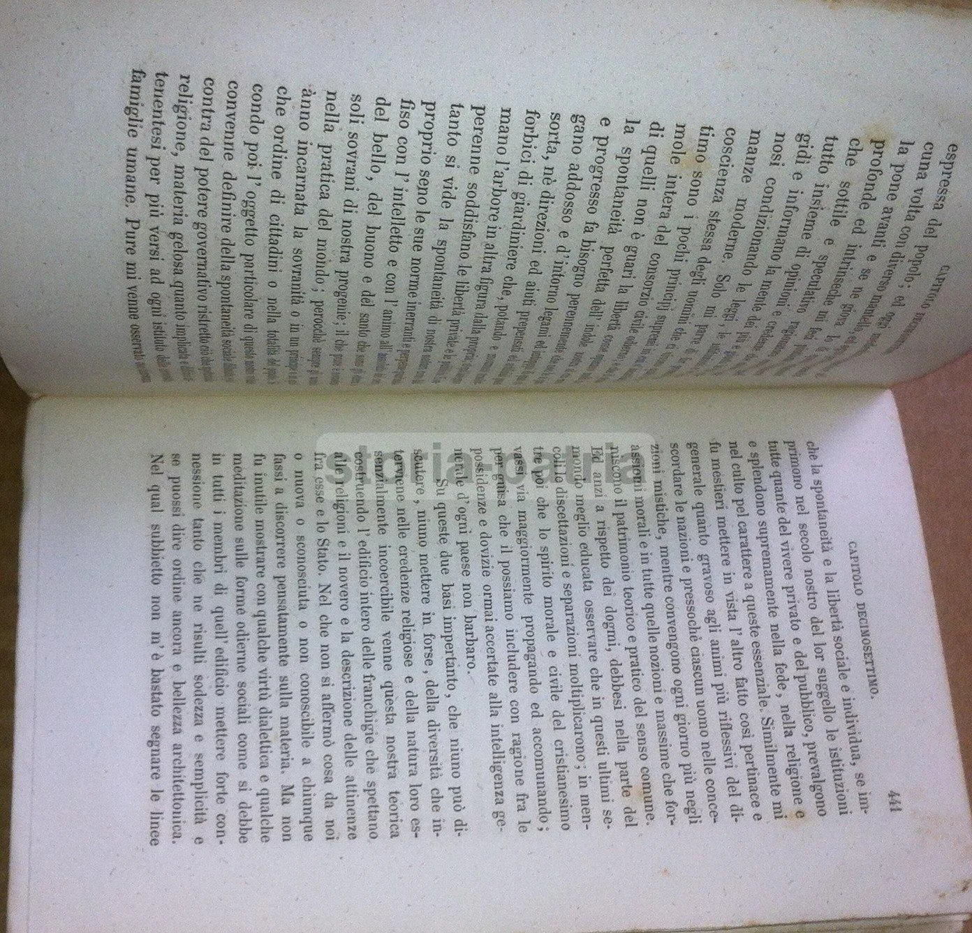 Theory of Religion and the State, Terenzio Mamiani, 1868