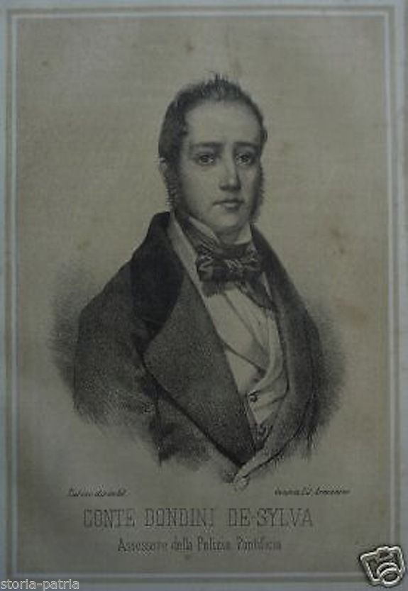 Ritratto Del Conte Dondini De Sylva, Assessore Della Polizia Pontificia