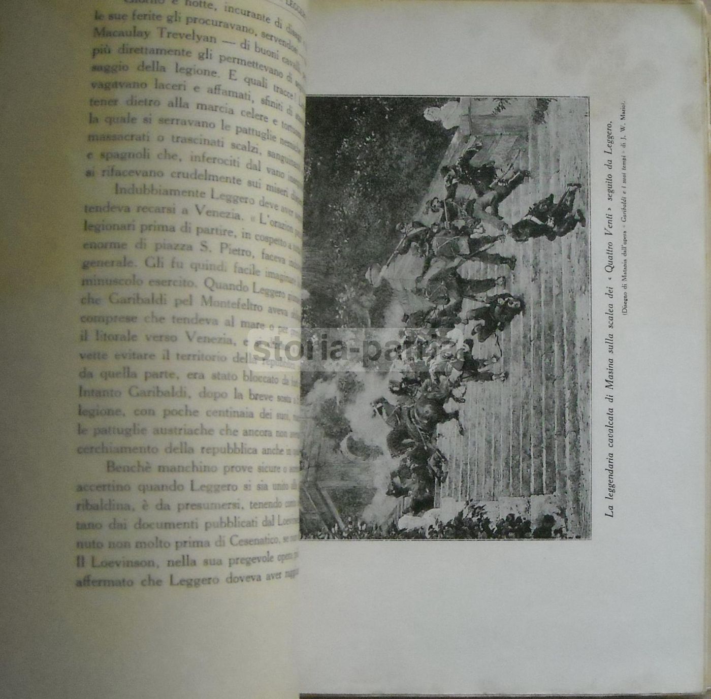 Il Maggiore Leggero E Il Trafugamento Di Garibaldi   Umberto Beseghi (1932)