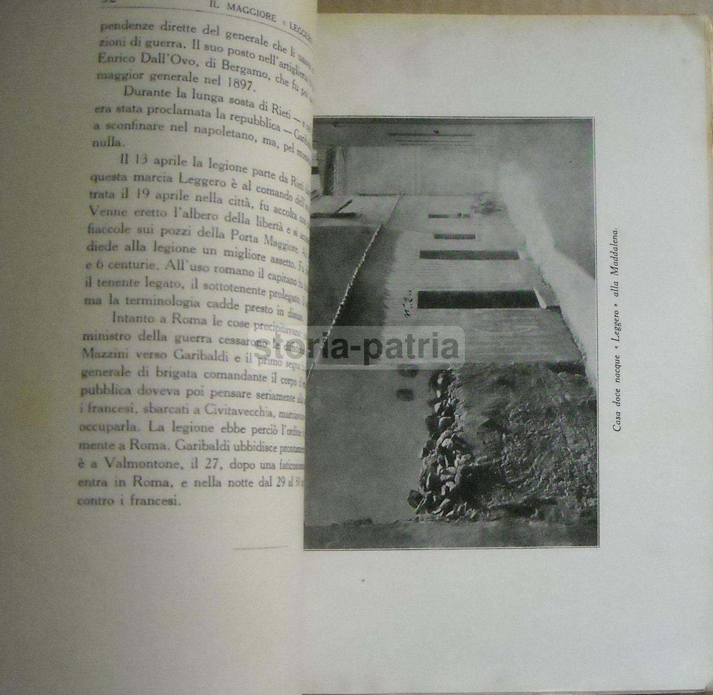 Il Maggiore Leggero E Il Trafugamento Di Garibaldi   Umberto Beseghi (1932)