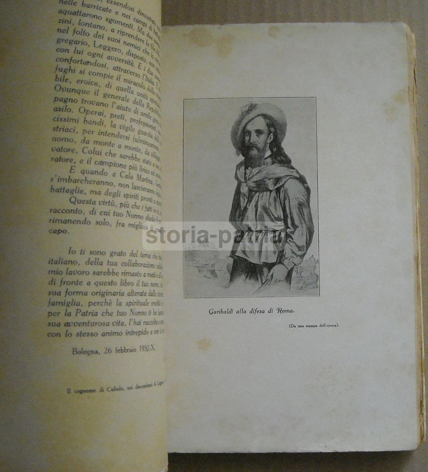 Il Maggiore Leggero E Il Trafugamento Di Garibaldi   Umberto Beseghi (1932)