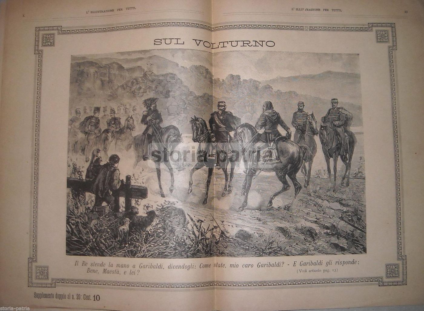 L'Illustrazione Per Tutti: Supplemento Speciale Giuseppe Garibaldi, Perino