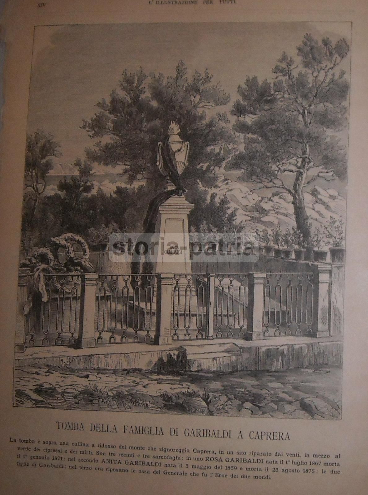 L'Illustrazione Per Tutti: Supplemento Speciale Giuseppe Garibaldi, Perino