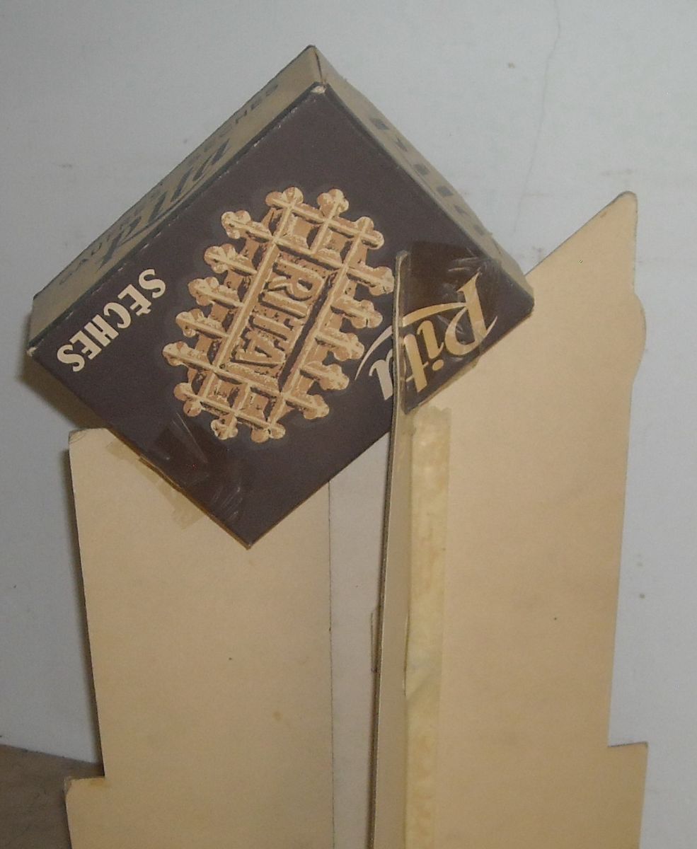 Insegna Pubblicitaria Vintage Rita Seches Pane Leon Dupix Anni 50