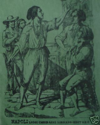Masaniello. Rivoluzione Di Napoli Del 1647   Chiurazzi 1864