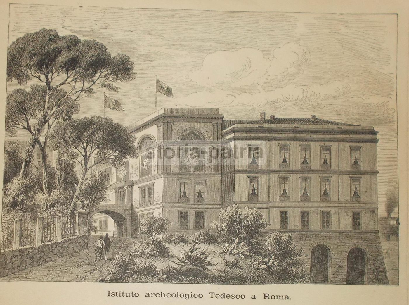 Veduta Dell'Istituto Archeologico Tedesco A Roma