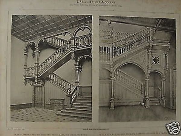 Scale Palazzo Grazioli E Villino Colonna Anzio Architetto Riggi