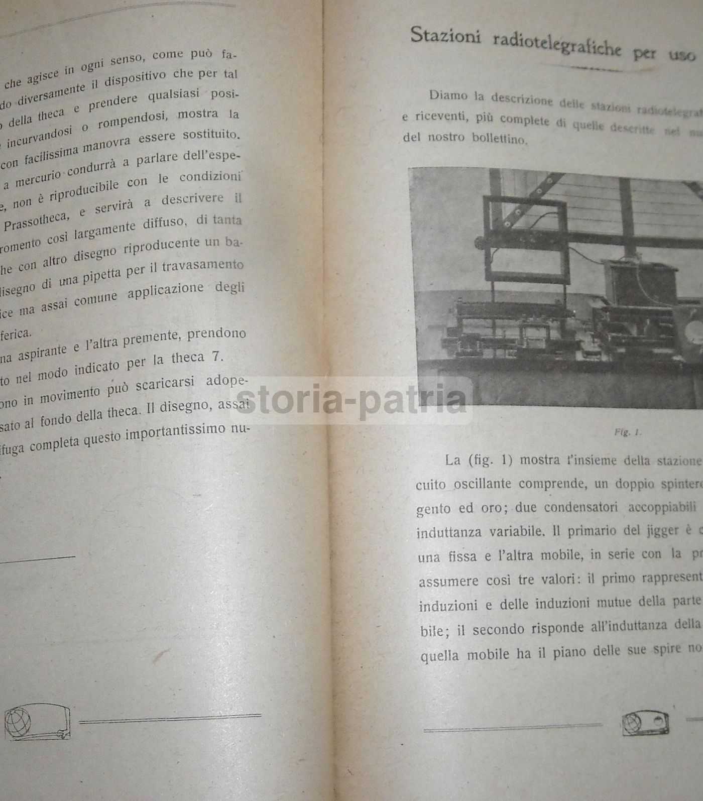 Bollettino Istituto Archimede, Roma 1920: Fisica, Righi, Corbino