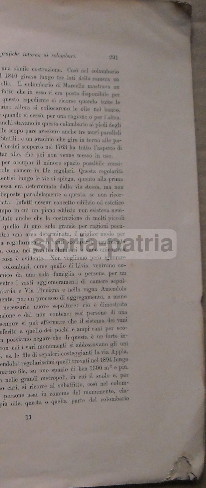 Ricerche Demografiche Intorno Ai Colombari Romani, Vittorio Macchioro, 1908