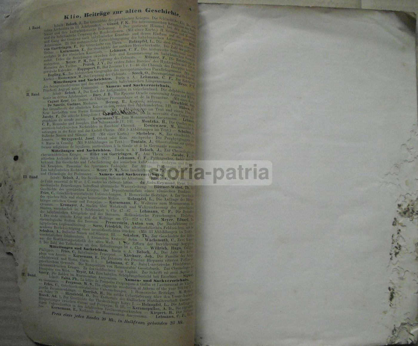 Ricerche Demografiche Intorno Ai Colombari Romani, Vittorio Macchioro, 1908