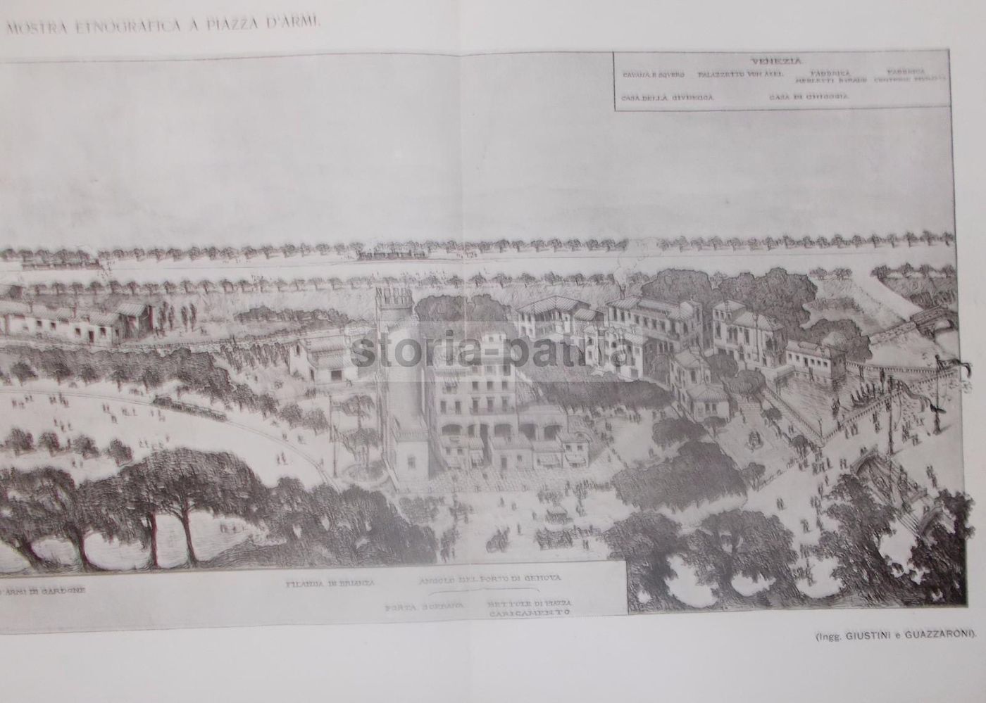 Esposizione Di Roma 1911: Padiglione Italia Settentrionale, Progetto Giustini E Guazzaroni