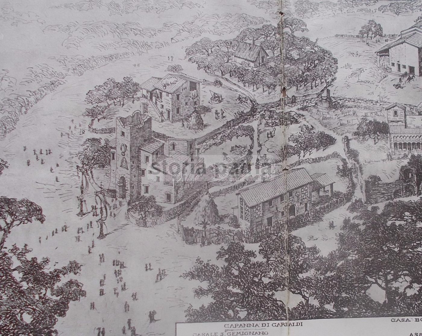 Esposizione Etnografica Roma 1911, Italia Centrale. Stampa Antica