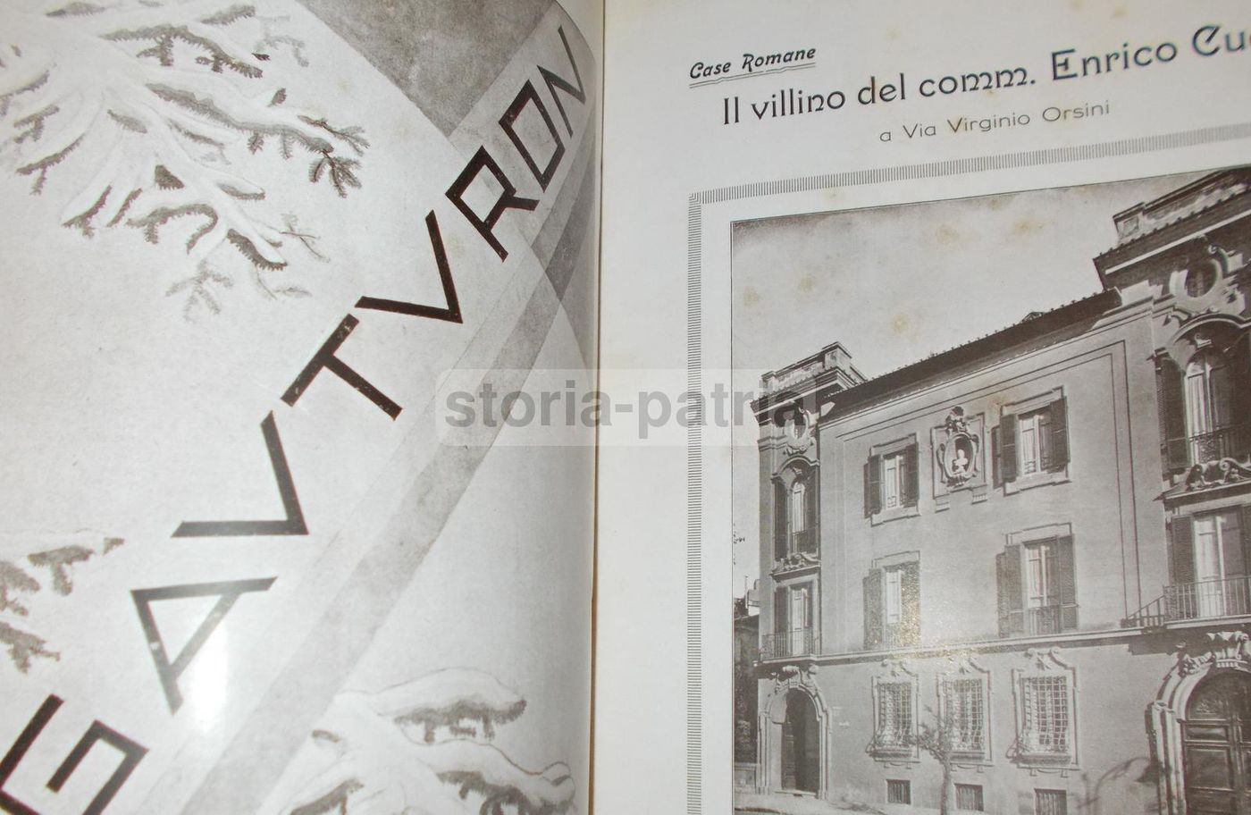 Rivista Cose: Roma, Dicembre 1928. Moda, Nobiltà E Arte