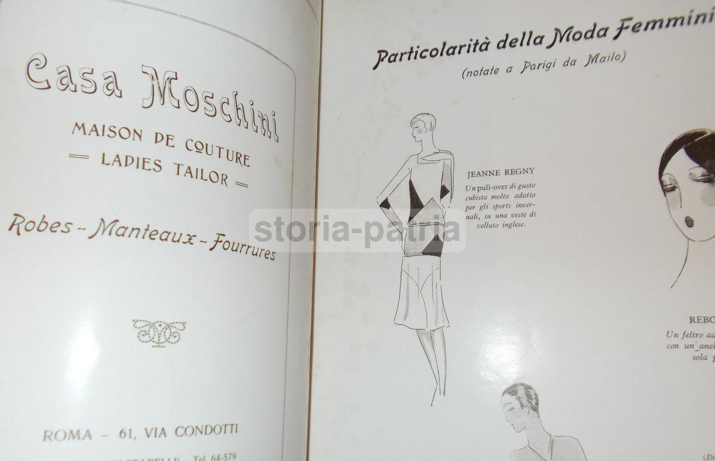 Rivista Cose: Roma, Dicembre 1928. Moda, Nobiltà E Arte