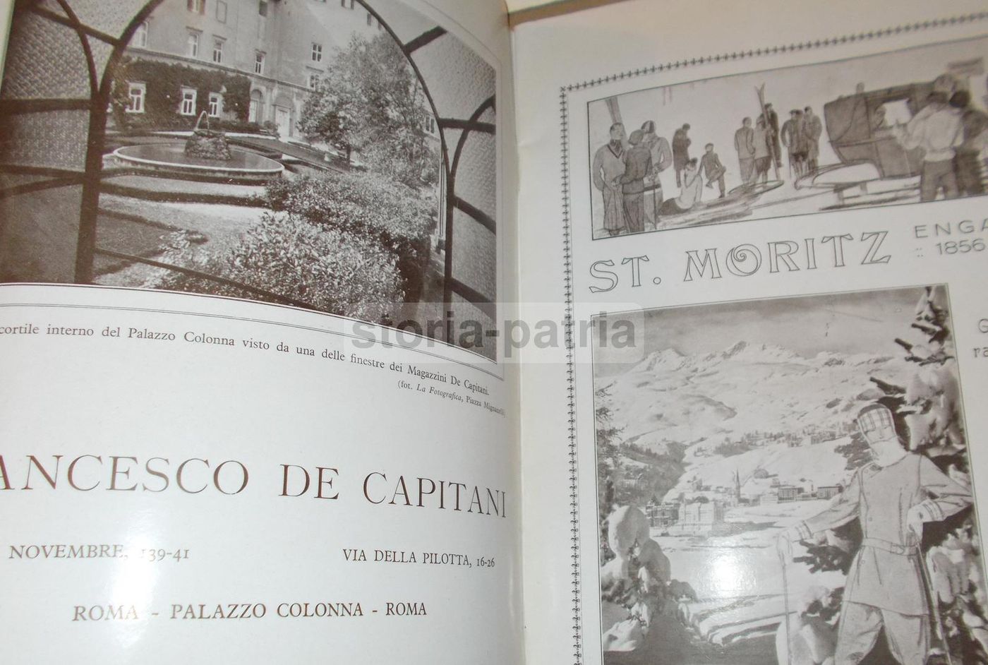 Rivista Cose: Roma, Dicembre 1928. Moda, Nobiltà E Arte