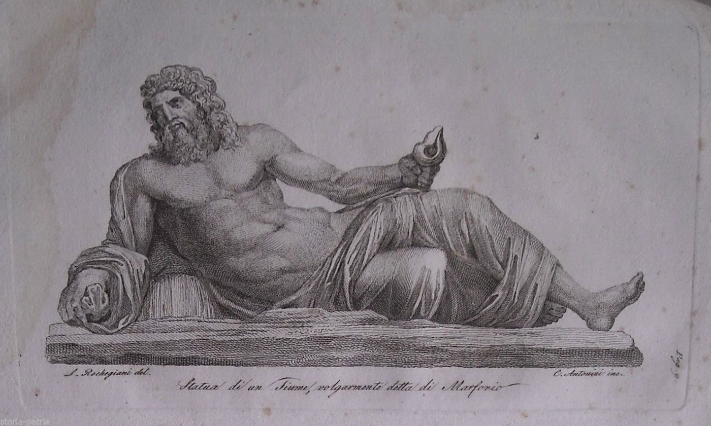 Notizie Delle Due Famose Statue Di Marforio E Pasquino, Roma 1789
