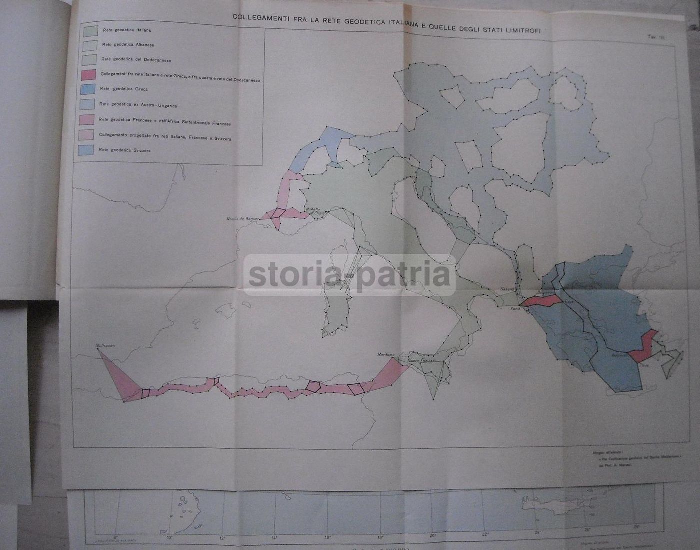L'Universo 1947: Rivista Dell'Istituto Geografico Militare Con Mappe Di Albania, Romagna E Veneto