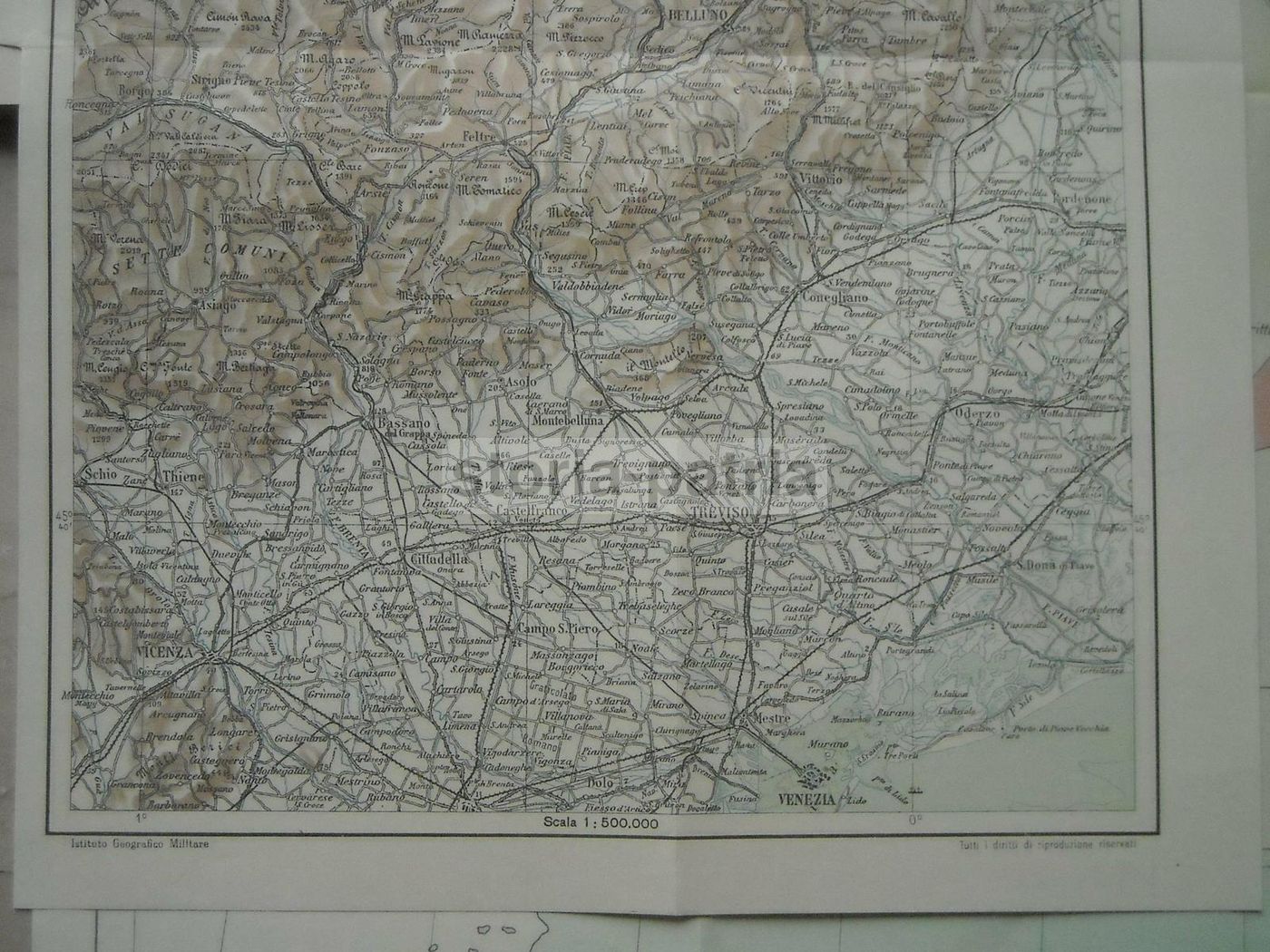 L'Universo 1947: Rivista Dell'Istituto Geografico Militare Con Mappe Di Albania, Romagna E Veneto