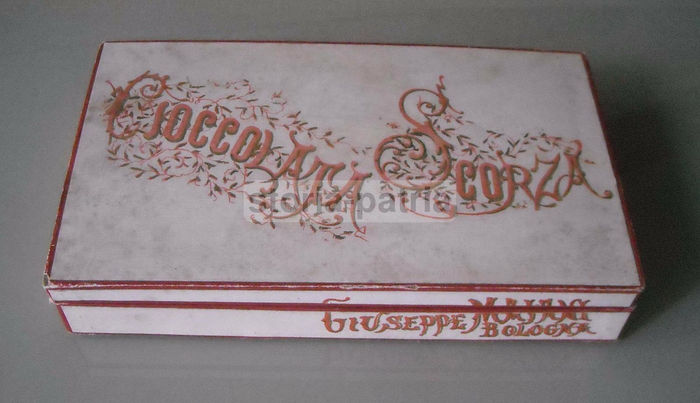 Scatola Pubblicitaria Cioccolata Sforza Majani Bologna, Anni '30