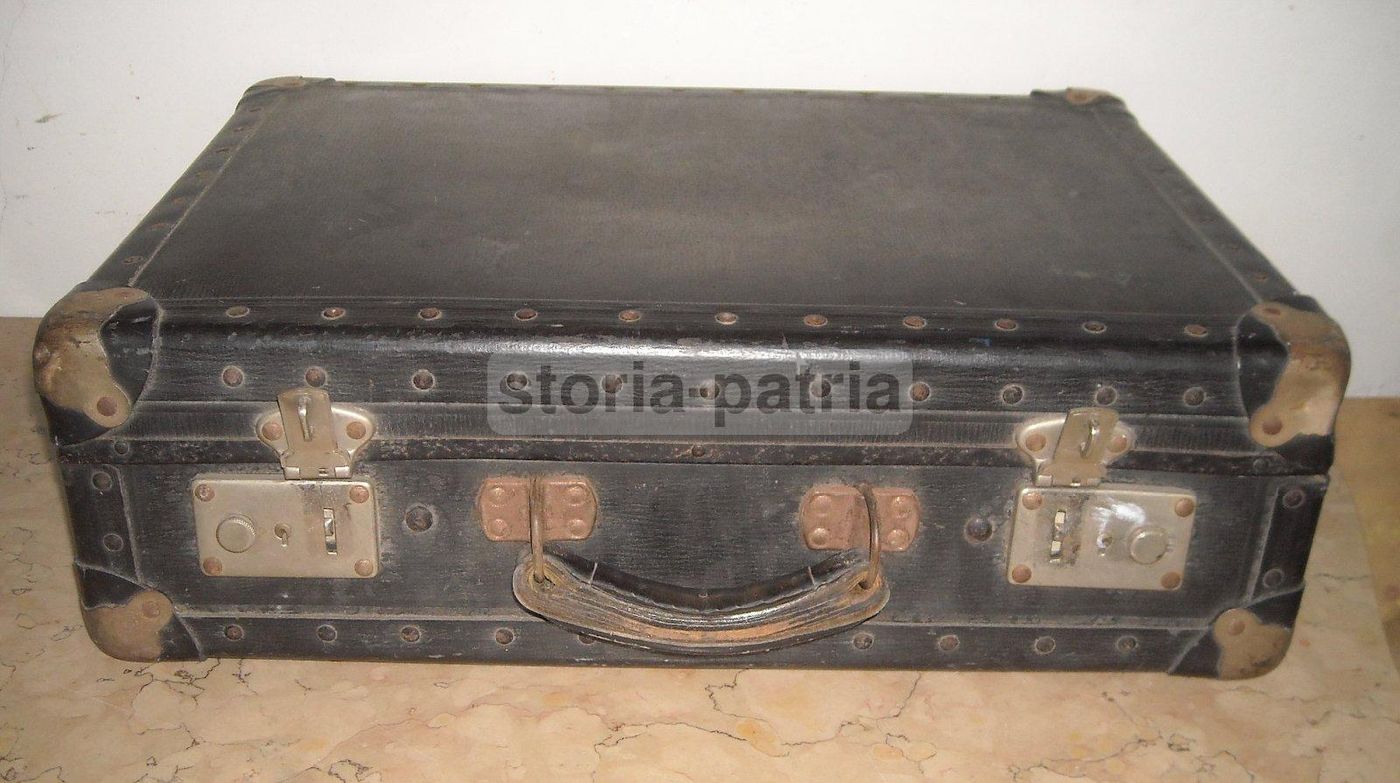 Valigia Antica Giovanardi Bologna Vera Fibra (1930 1960)