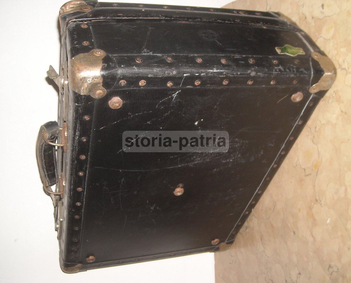 Valigia Antica Giovanardi Bologna Vera Fibra (1930 1960)