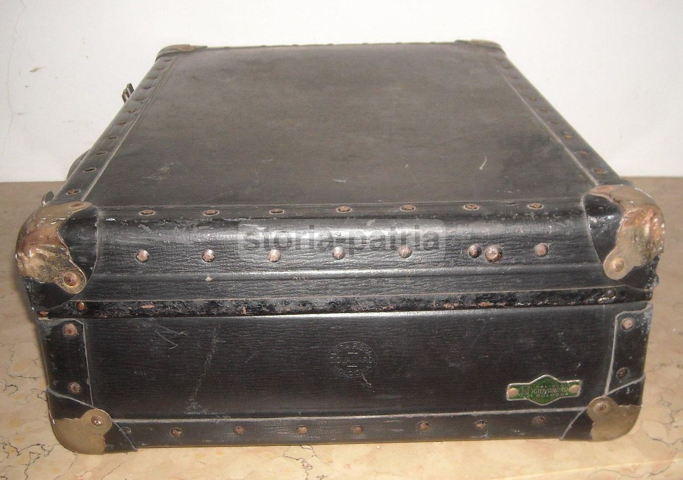 Valigia Antica Giovanardi Bologna Vera Fibra (1930 1960)