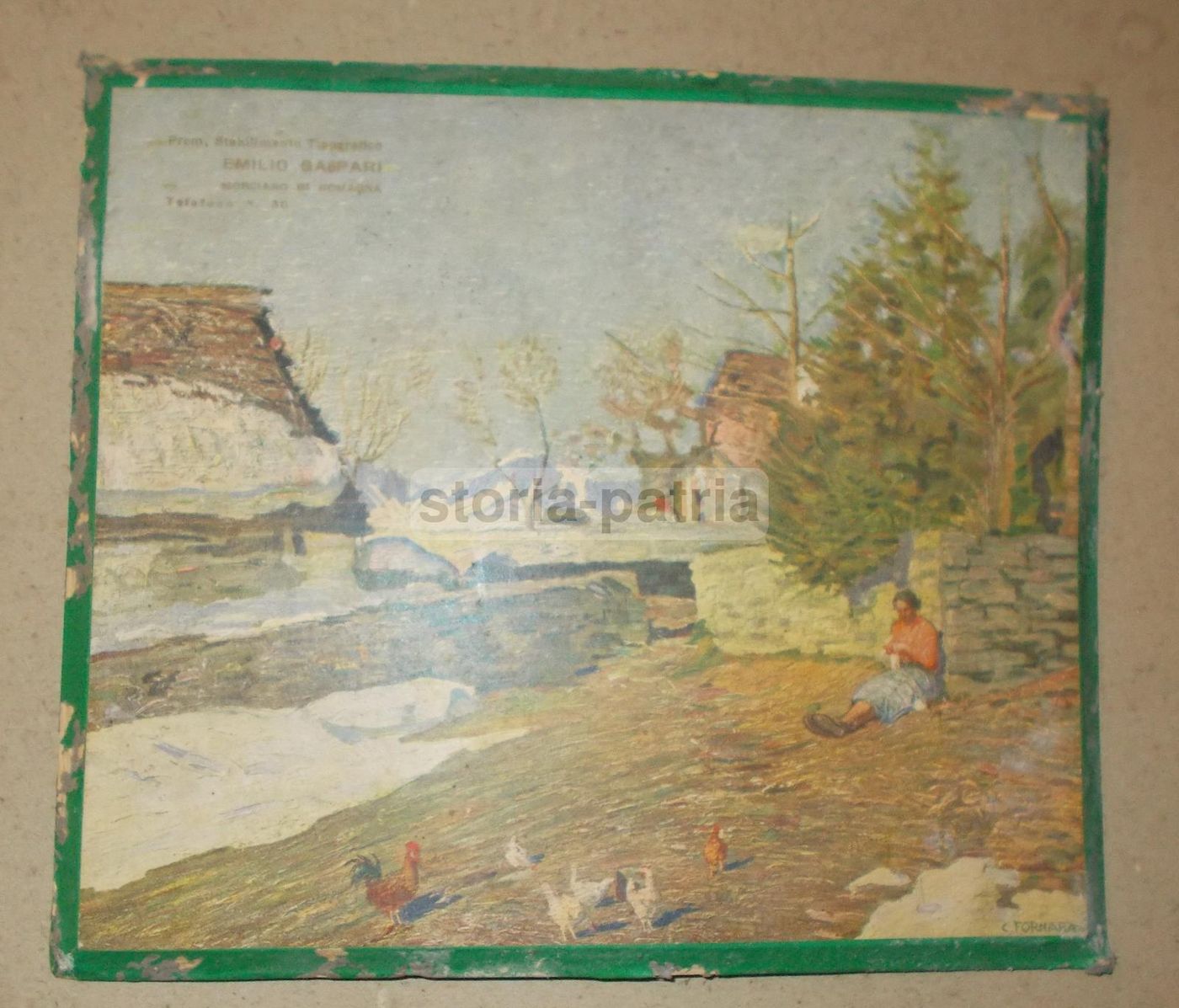 Stampa Pubblicitaria Tipografia Gaspari, Morciano Di Romagna, Carlo Fornara