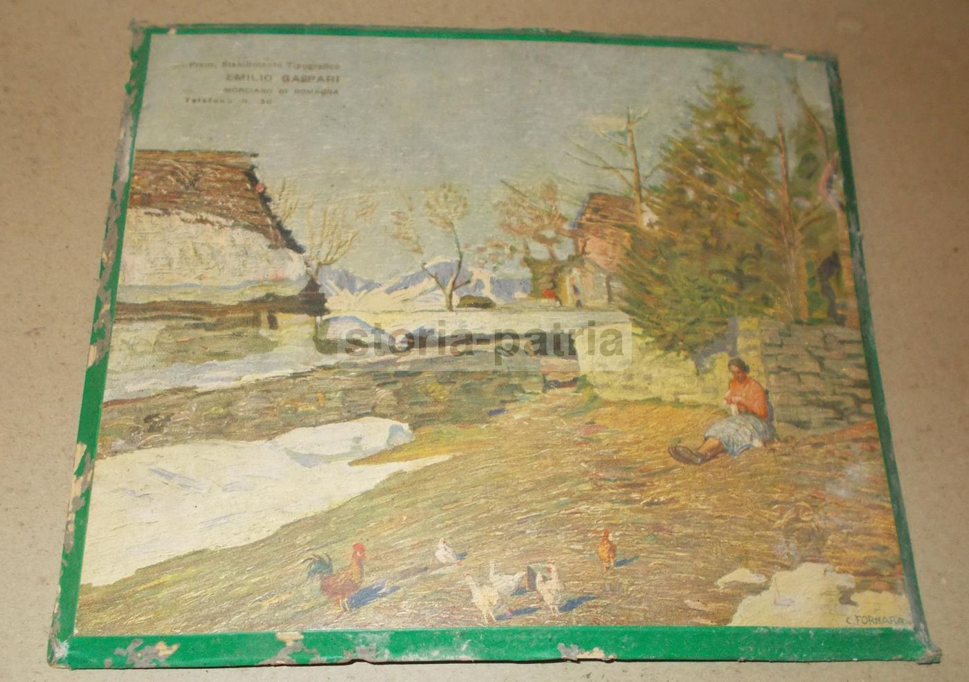 Stampa Pubblicitaria Tipografia Gaspari, Morciano Di Romagna, Carlo Fornara