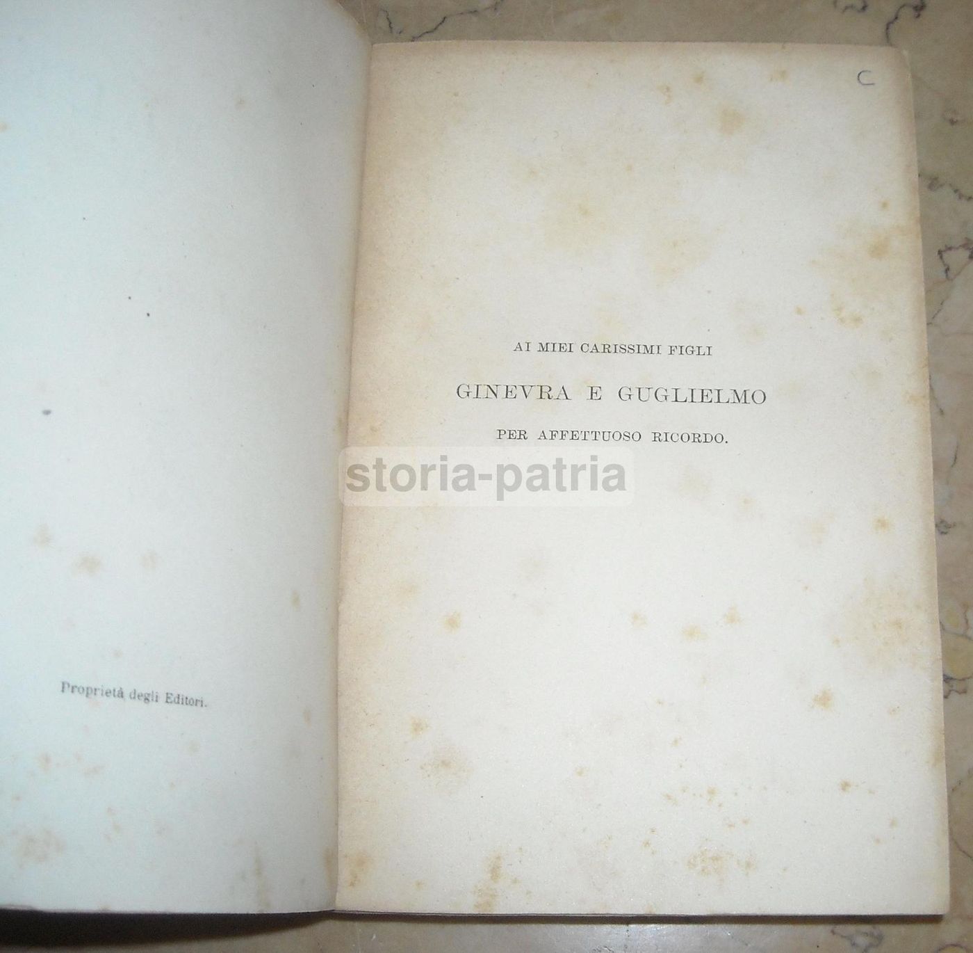 Rosalia Piatti, Novelle E Studi Dal Vero, Le Monnier, 1884