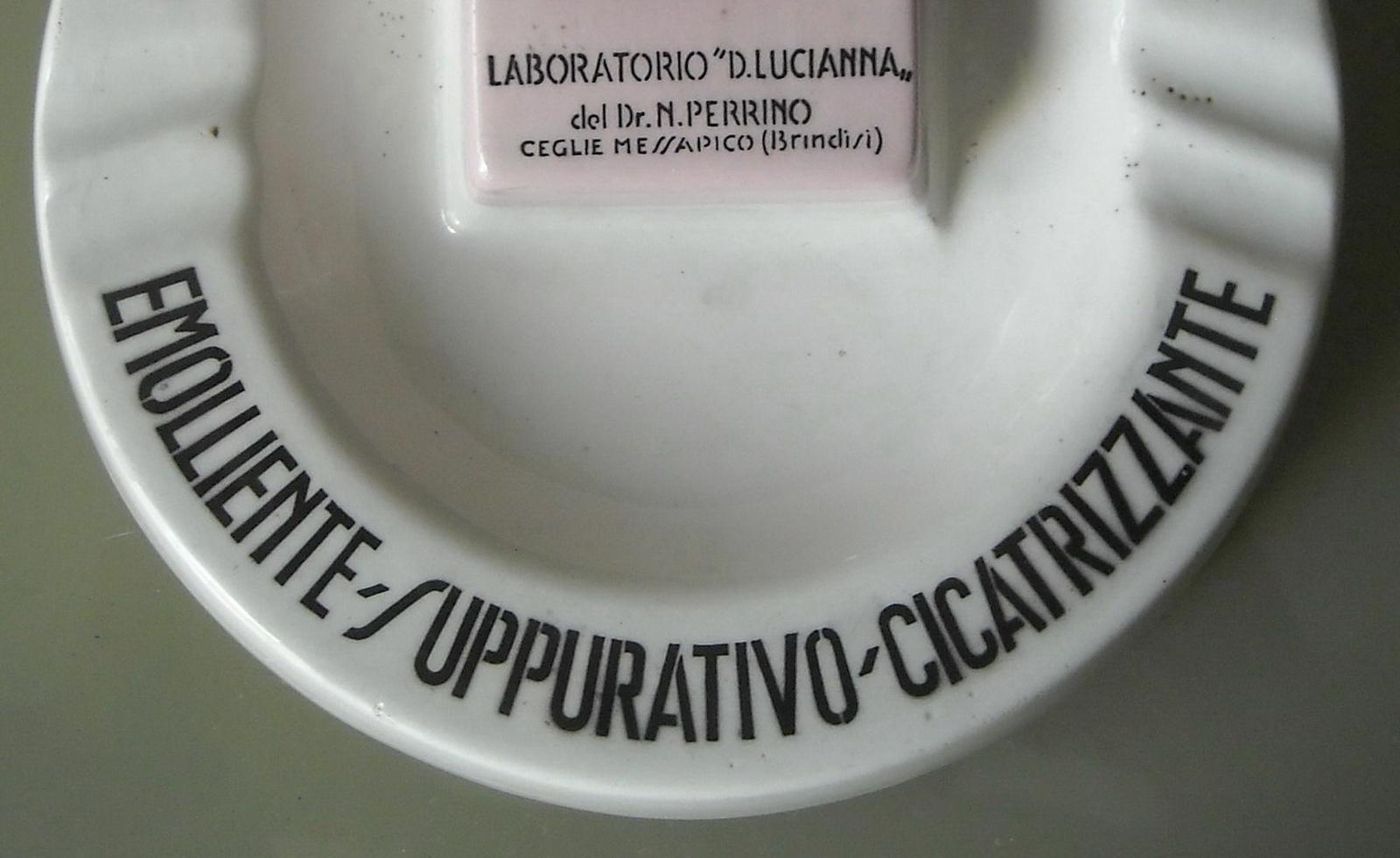 Posacenere Pubblicitario Farmacia Lucianna Perrino Ceglie Messapica